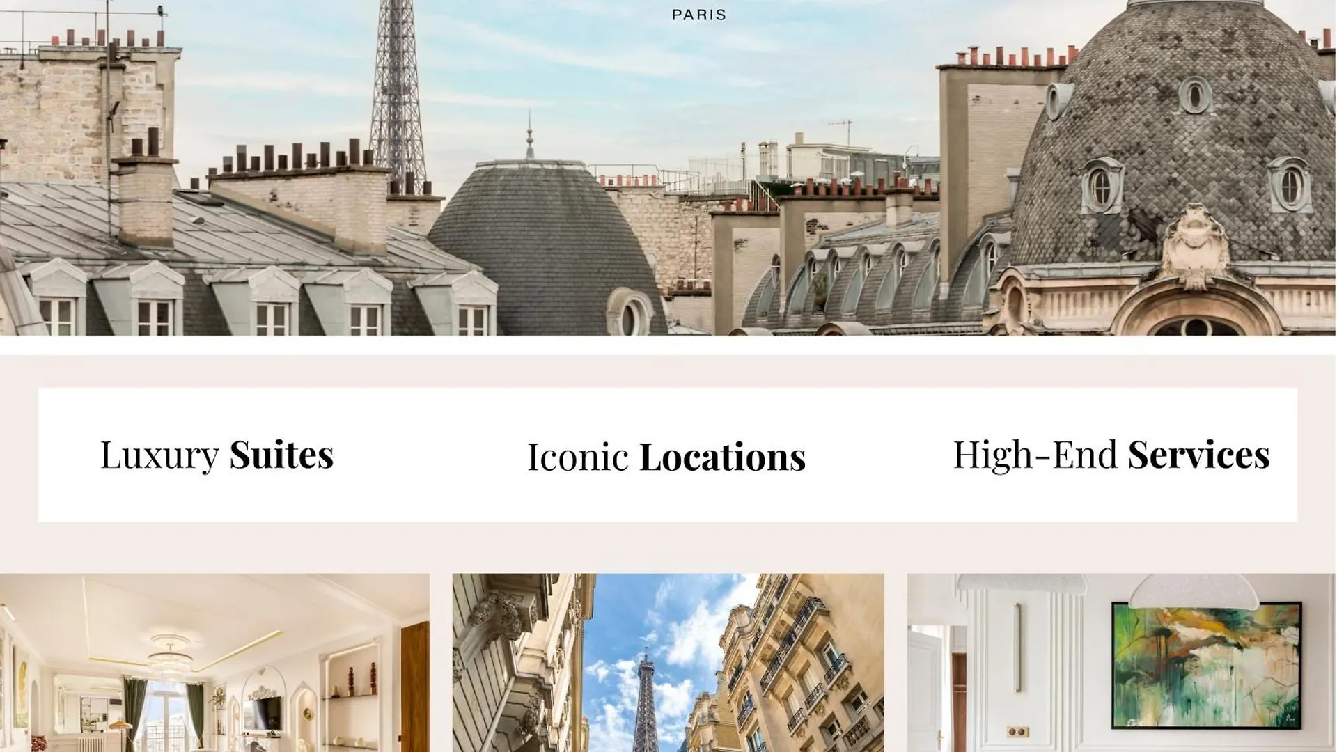 Appartement Merveil - Luxury Suite - Louvre - Palestro Paris France